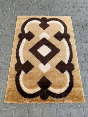 Gold and brown shaggy 4*6